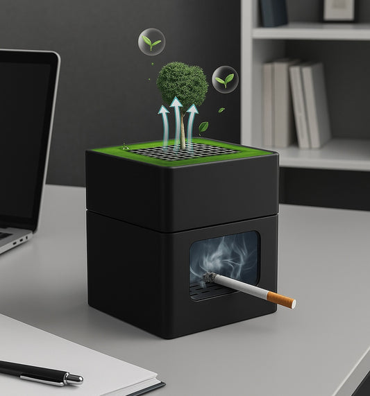 Cendrier purificateur d’air