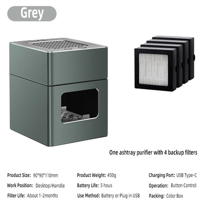 Cendrier purificateur d’air